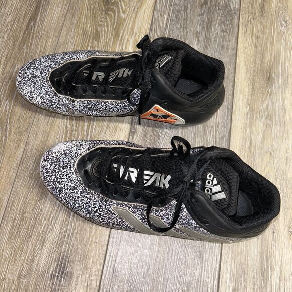 Adidas Mens US Size 11 Gray Freak Ghost Lace Up Football Cleats EF3486 Shoes - Picture 6 of 12